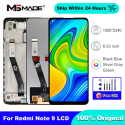 PiÃ¨ces d'assemblage de HÃ©bergements eur d'Ã©cran tactile LCD, Ã©cran d'affichage pour Xiaomi Redmi Note 9, 10X, 4G, 6.53 , M2003J15SC