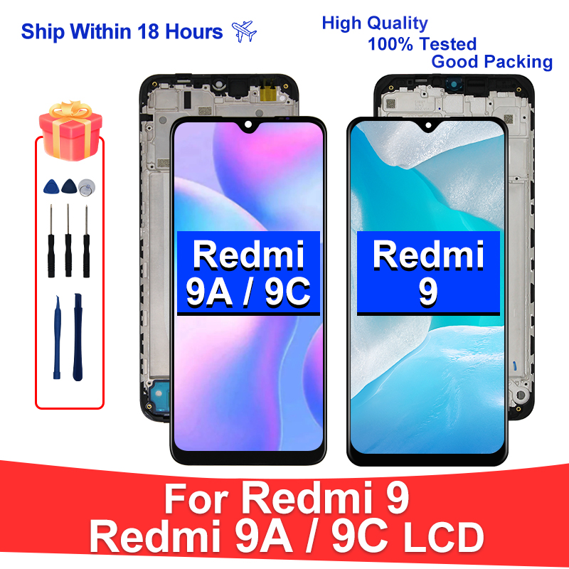 Ã‰cran tactile LCD pour Xiaomi Redmi, piÃ¨ces de rechange, M2006C3MG, M2004J19G, M2006C3LI, M2006C3LG, 6.53 n° 1