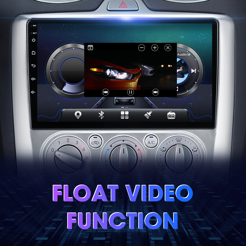 JMCQ-Autoradio 9 , Android 12.0, navigation GPS, DSP, lecteur multimÃ©dia vidÃ©o, 2DIN, unitÃ© centrale pour voiture Ford Focus 2/3 MK2/MK3 (2004-2011) n° 3