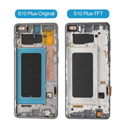 TFT LCD pour Samsung Galaxy S10 Plus G975F/DS G975U SM-G975W Ã©cran tactile avec cadre pour Samsung Galaxy S10 + G975U1 G975N small picture n° 4