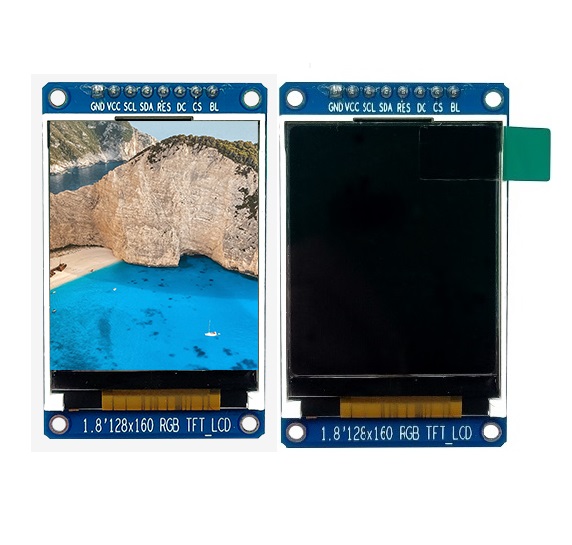 Ã‰cran LCD TFT pour Ardu37, 1.8x1.8 Ã©ventuelles I, 128x160, 128x160, technologie ST7735S, 3.3V, remplacement de l'alimentation OLED, kit de bricolage n° 1