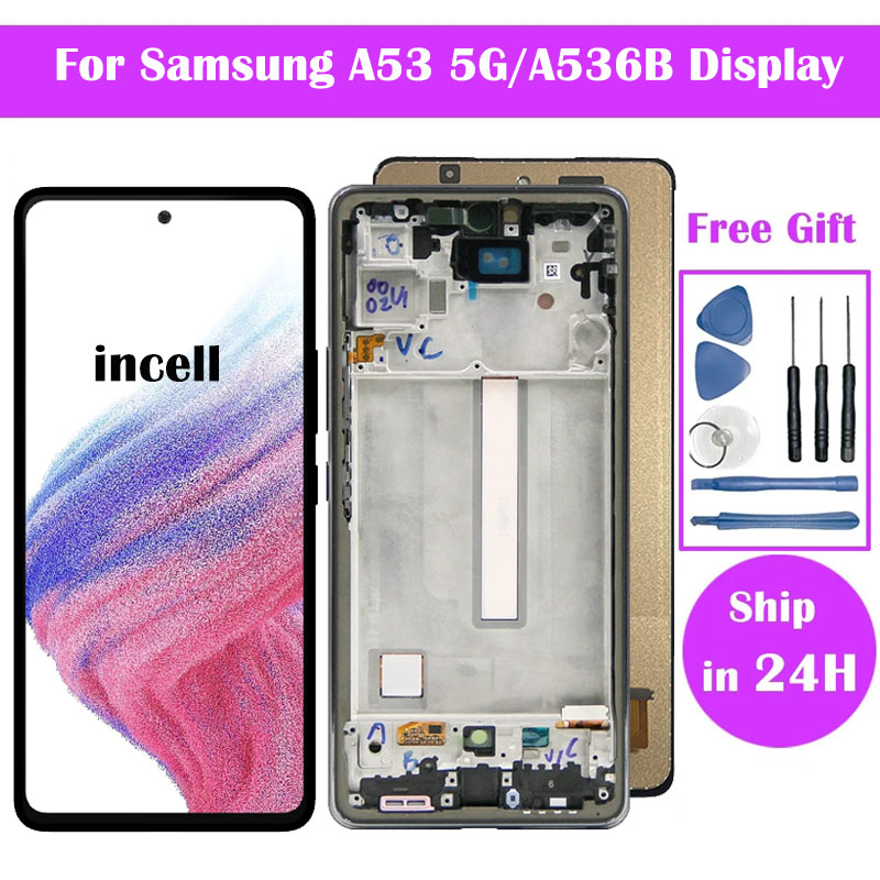 Ã‰cran tactile LCD Incell, pour Samsung Galaxy A53 5G A536U A536B A5360, 6.5 n° 1