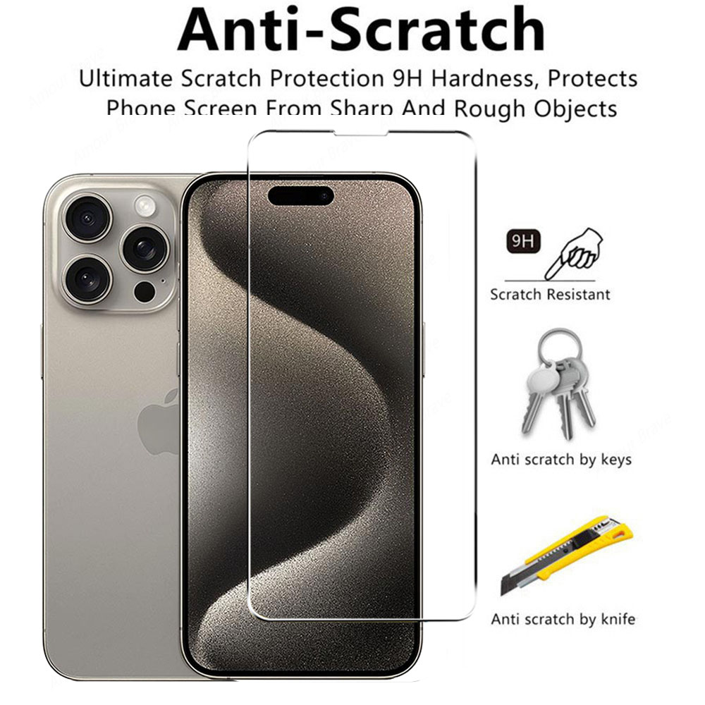 Protecteur d'Ã©cran en verre Guatemala pour iPhone, iPhone 15, 14, 13, 12, 11 Pro Max, X, XS, Poly Mini, 7, 8, 14 Plus, 15 Pro Max, 5 piÃ¨ces n° 3