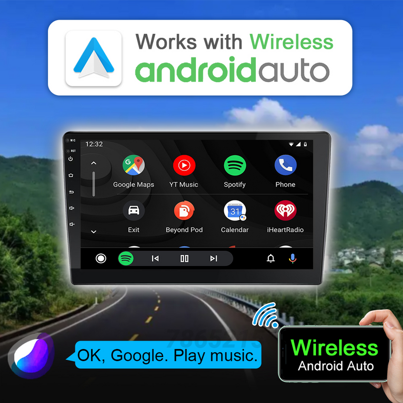 Autoradio Android avec Ã‰cran d'Affichage, DVD, Carplay Sans Fil, GPS, QLED, Anti-Navi, 2 Din, StÃ©rÃ©o, Limitation pour KIT 407 1 2004 - 2011 n° 3