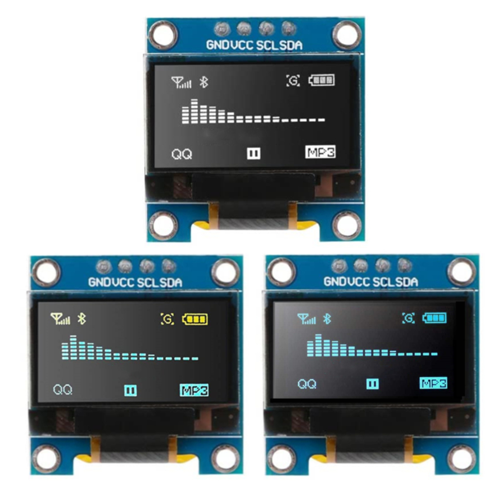 Carte d'Ã©cran LCD OLED pour Ardu37, technologie d'affichage OLED blanche sÃ©rie IIC, originale, 0.96 pouces, X64, I2C, SSD1306, 12864 n° 1