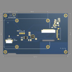 Raspberry Pi-Ã‰cran Tactile LCD de 5 Pouces, 800x480 ata Pi, Moniteur DSI Tech, Puzzles, Affichage Tactile, Prend en Charge RPi 4B 3B + 3B small picture n° 3