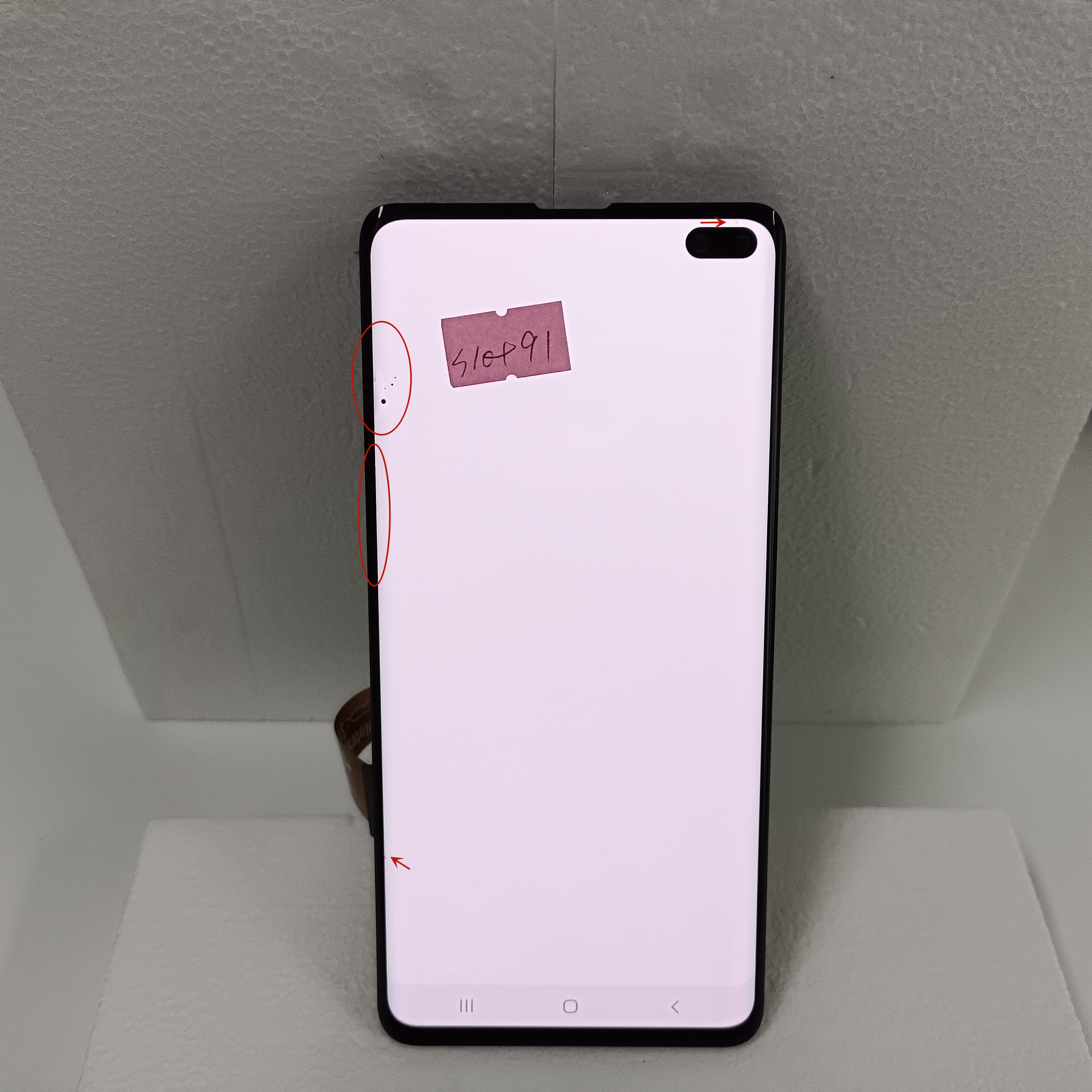 Ã‰cran tactile LCD AMOLED d'origine pour Samsung Galaxy S10 Plus, assemblage avec dÃ©faut, G975U, G975F, G975A, G975V, G975 n° 2