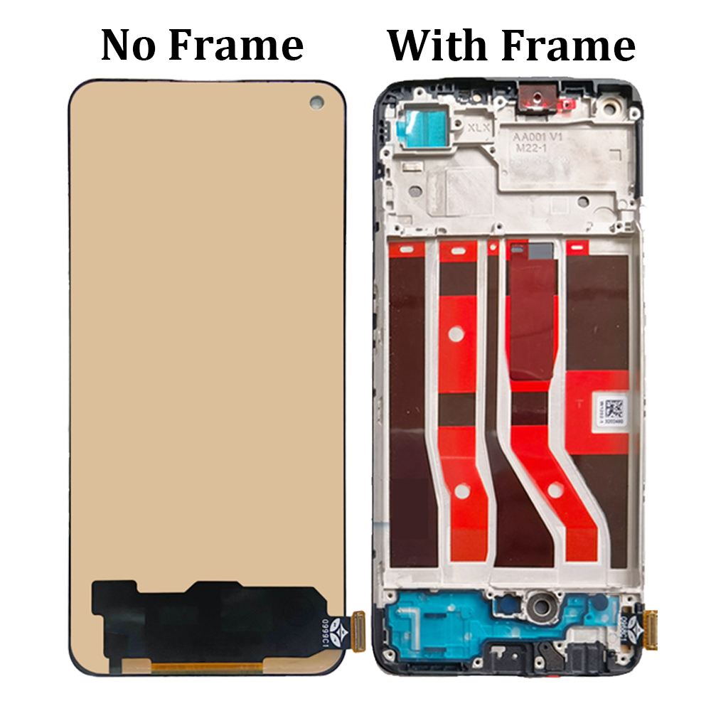 Ã‰cran tactile LCD pour OPPO Reno6 Lite, remplacement de l'assemblage du HÃ©bergements eur, rÃ©paration de tÃ©lÃ©phone, 6.43 pouces, CPH2365 n° 2