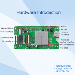 Ã‰cran intelligent Dwin T5L HMI, 4.3 pouces IPS 800X480 LCD Tech, port TTL UART, DMG80480C043 _ 02W small picture n° 4