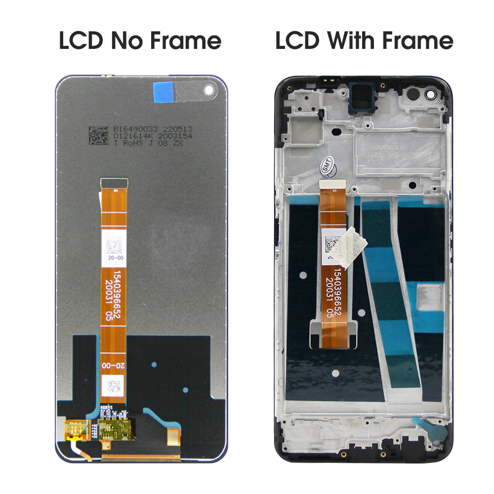 NumÃ©riseur d'Ã©cran tactile LCD de remplacement avec cadre, piÃ¨ces d'affichage d'origine, Oppo A72 A92, 6.5 , Oppo A52 CPH2059 n° 3