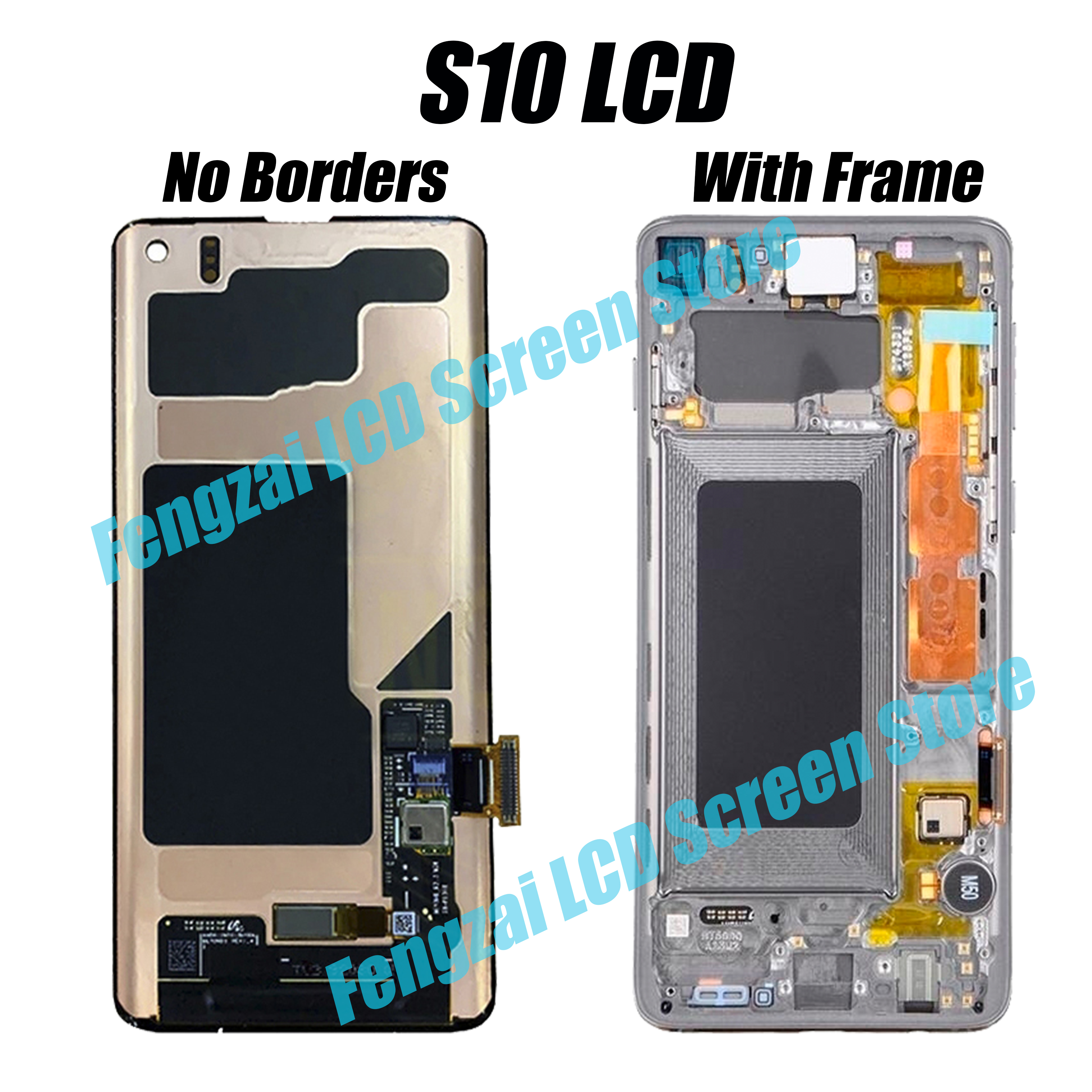 Ã‰cran tactile d'origine 6.1 AMOLED de remplacement + coque arriÃ¨re, pour SAMSUNG Galaxy S10 G973F/DS G973U G973 SM-G973 n° 3