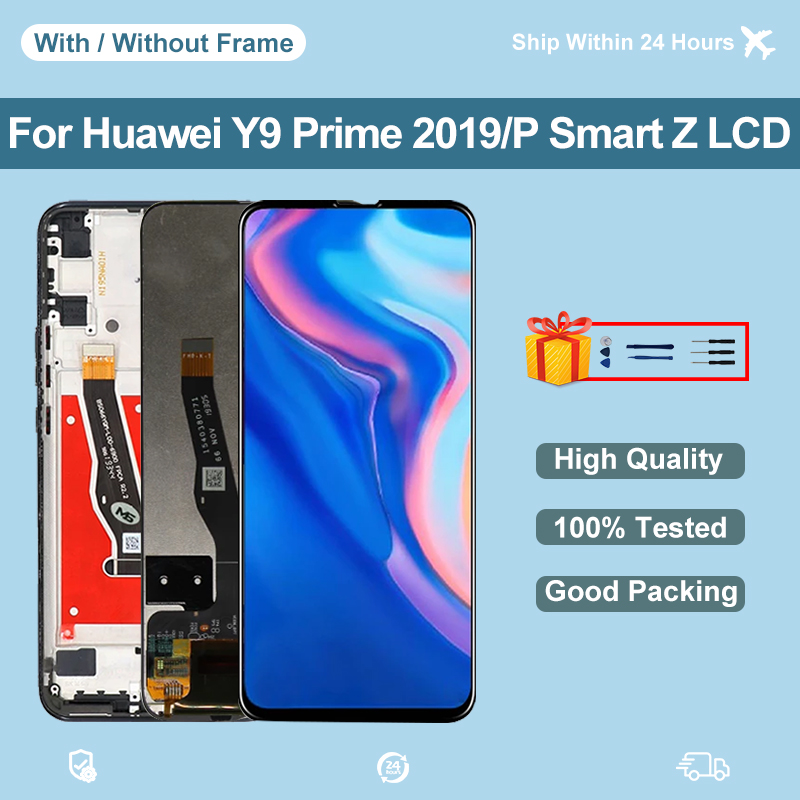 6.59 Pour Huawei P Smart Z LCD Ã‰cran Tactile Digitizer Pour Huawei Y9 Premier 2019 LCD STK-LX1 Affichage PiÃ¨ces De Rechange n° 1