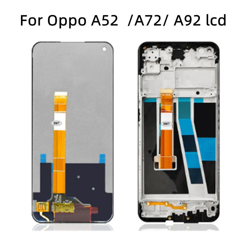 Reemplazo-NumÃ©riseur LCD d'origine pour Oppo A72, A92, 6,5 pouces, Ã©cran standardisÃ© Ã  l'Ã©cran, avec marque, 138 Oppo A52, CPH n° 1