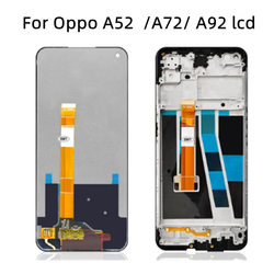 Reemplazo-NumÃ©riseur LCD d'origine pour Oppo A72, A92, 6,5 pouces, Ã©cran standardisÃ© Ã  l'Ã©cran, avec marque, 138 Oppo A52, CPH small picture n° 1