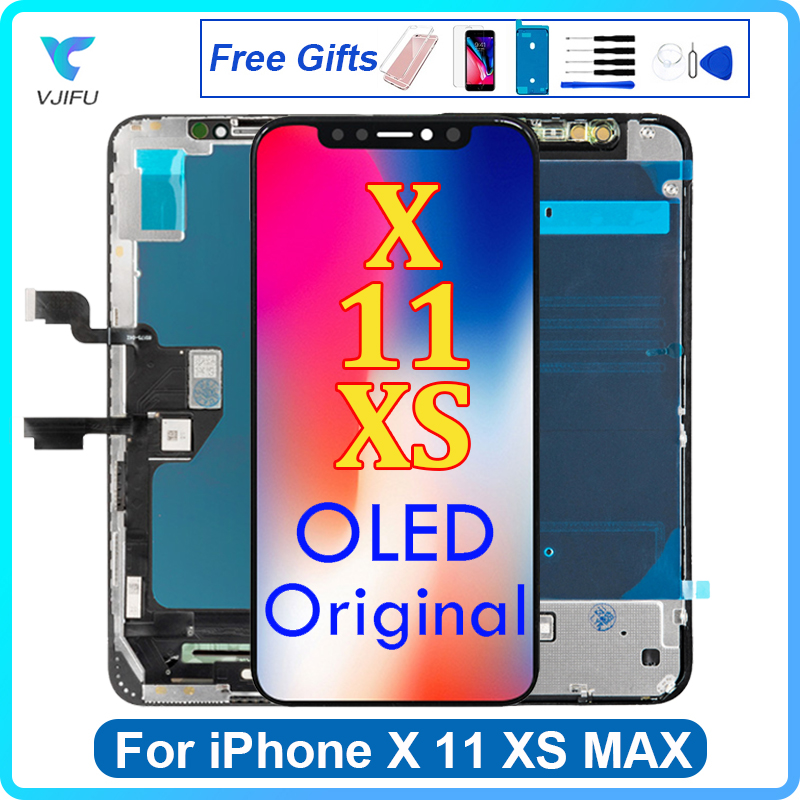 Ensemble écran tactile LCD OLED de remplacement Ercan, pour iPhone X Poly XS MAX 11 Pro Max, original n° 1