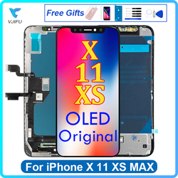 Ensemble écran tactile LCD OLED de remplacement Ercan, pour iPhone X Poly XS MAX 11 Pro Max, original