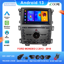 Voiture Android Radio Pour FORD MONDEO 2 2013 - 2018 MultimÃ©dia Centre de lecteur vidÃ©o CarPlay Display 5G DVD Wifi RÃ©cepteur automobile small picture n° 1