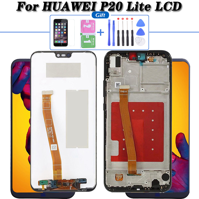 Original Nova merveilleuse LCD pour HUAWEI P20 lite LCD Ã©cran tactile HÃ©bergements eur assemblÃ©e pour Huawei p20lite/nova merveilleuse ANE-LX1 ANE-LX2 n° 2