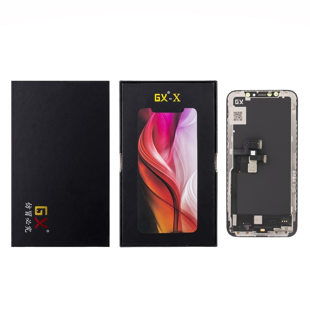 Ã‰cran d'affichage LCD AMOLED GX pour iPhone, assemblage AMOLED testÃ©, vÃ©ritable GX, iPhone X XS XS MAX, iPhone 12 12Pro 13 12Mini n° 2