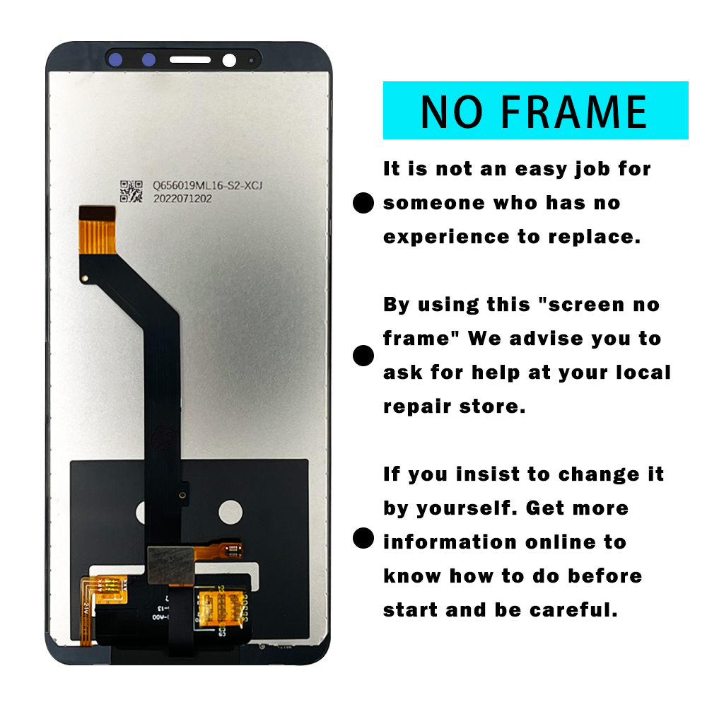 Ensemble Ã©cran tactile LCD avec chÃ¢ssis, 5.99 pouces, pour Xiaomi Redmi ltM1803E6G M1803E6H, original, Kmxbe Y2 n° 3