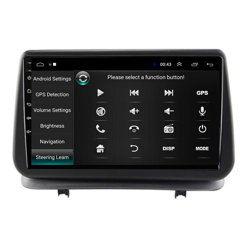 Autoradio Android 12, Navigation GPS, Lecteur VidÃ©o, StÃ©rÃ©o, 2DIN, Limitation, pour Voiture Renault Clio 3 (2005-2014) n° 3