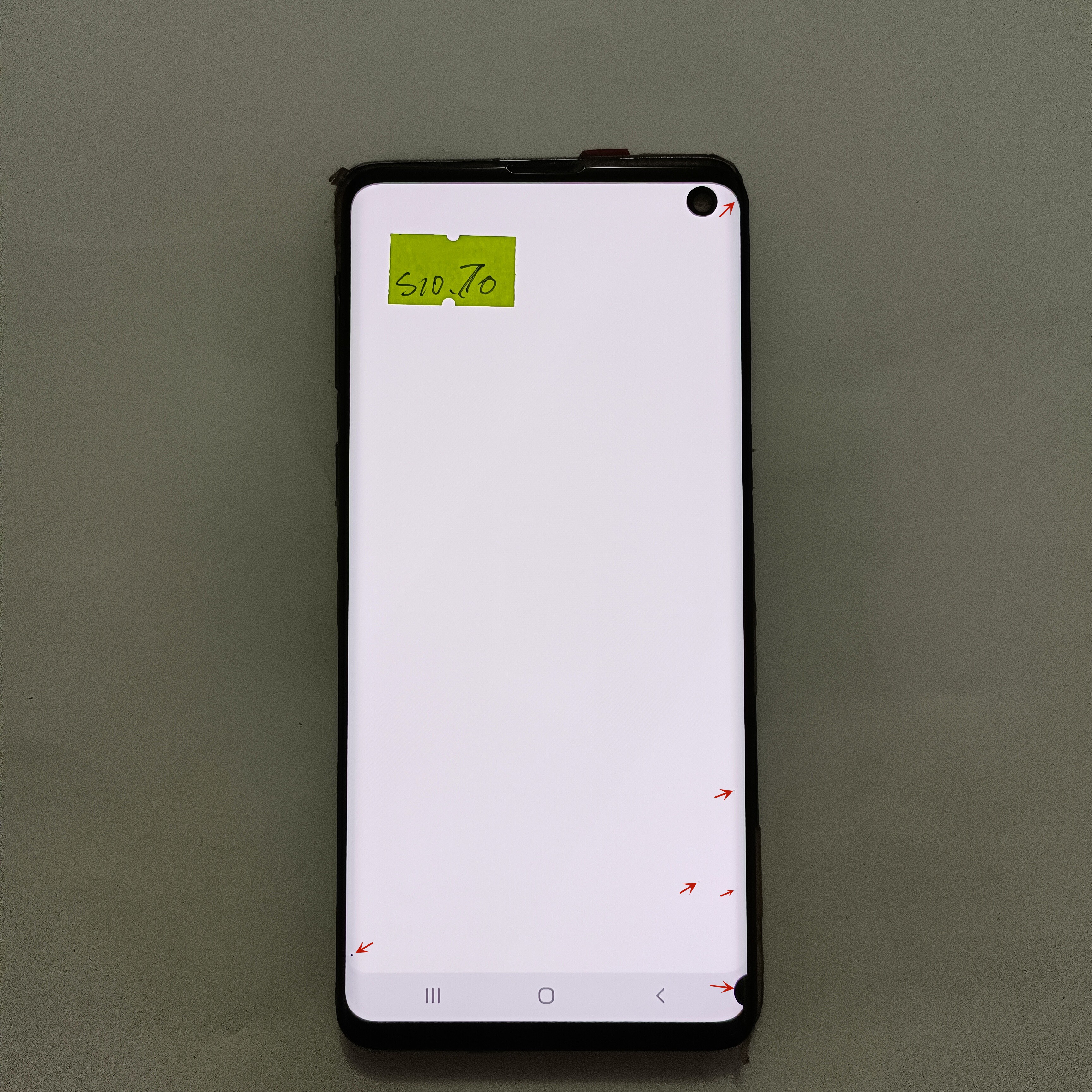 Ã‰cran LCD 6.1 d'origine pour SAMSUNG Galaxy S10 G973 G973F/DS G973U, SM-G9730 avec assemblage de HÃ©bergements eur d'affichage en verre tactile n° 3