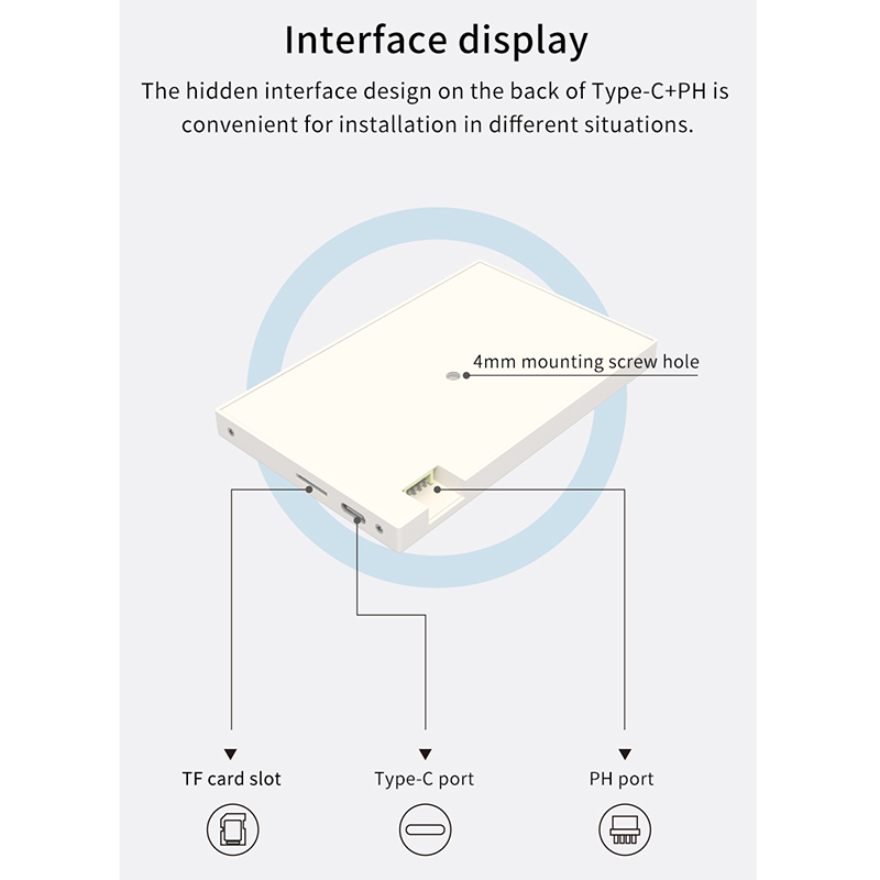 Ã‰cran secondaire IPS Type-C pour ordinateur, moniteur LCD, affichage dynamique USB, support vertical libre, AIDA64, 5 pouces n° 3