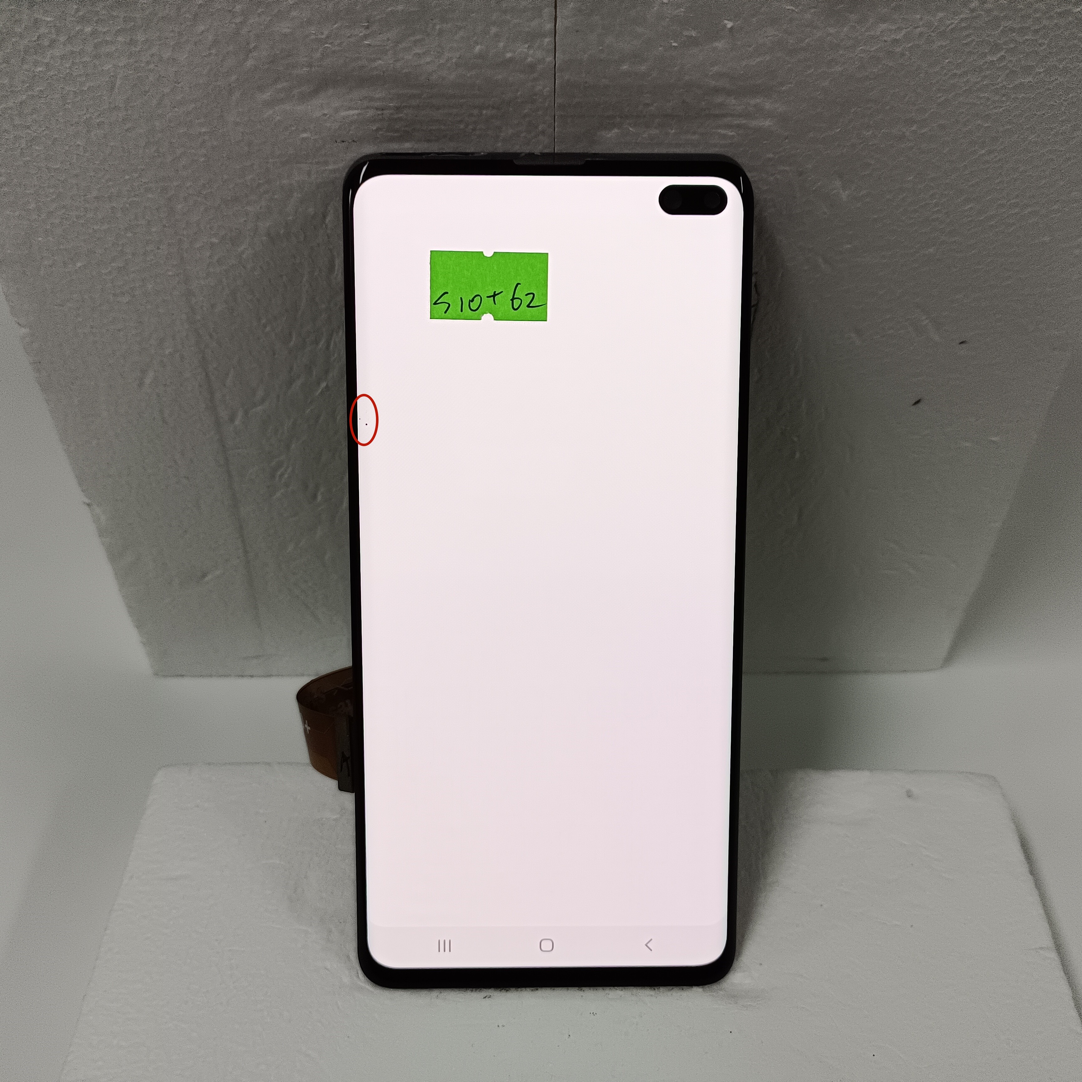 NumÃ©riseur d'Ã©cran tactile d'affichage Ã  cristaux liquides avec des points, partie de pixel de frÃ©quence, AMOLED S10 +, Samsung Galaxy S10 Plus G975 LCD G975W G975F n° 4