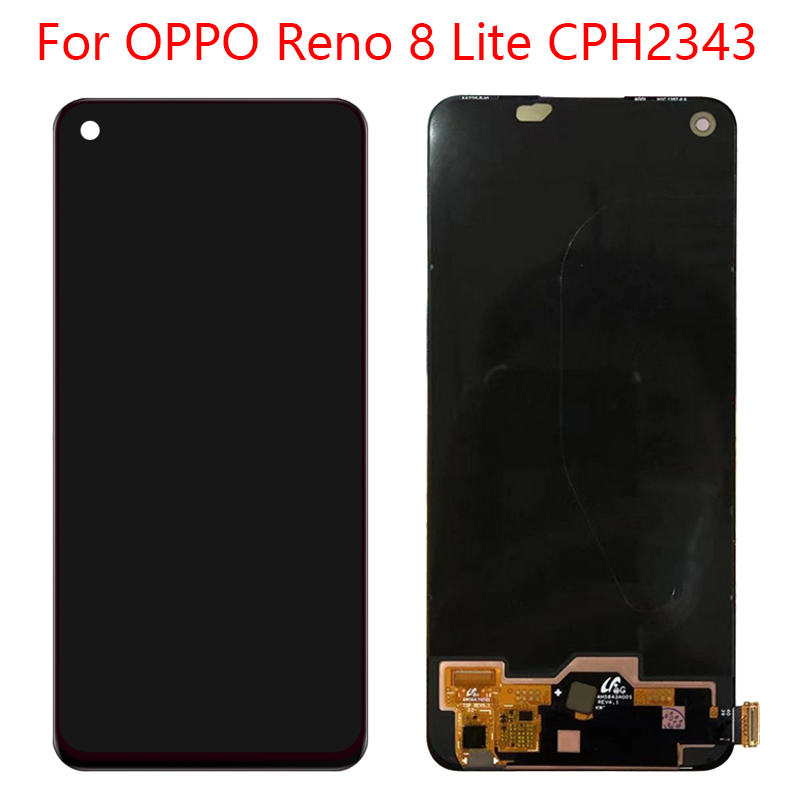 Bloc Ã©cran tactile LCD, 6.43 original, pour OPPO Reno8 Lite CPH2343 n° 1