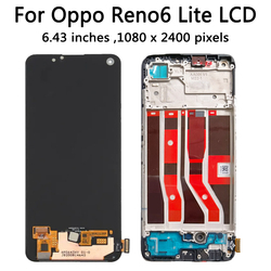 Ensemble Ã©cran tactile LCD AMOLED, 6.43 pouces, pour Oppo Reno6 Lite 6 Lite CPH2365, original small picture n° 5