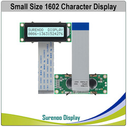 Ã‰cran d'affichage Rick LCD / OLED Tech, LCM, bleu nÃ©gatif avec rÃ©troÃ©clairage LED blanc, plus petit, 16x2, 162, 1602 small picture n° 4