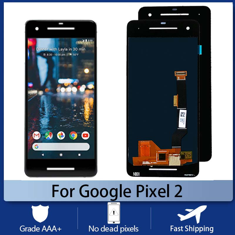 Ã‰cran tactile LCD pour tÃ©lÃ©phone portable, pour Google Pixel 2 3 3A 4 XL 5A snap7A 5 6 7 Pro Tela, original n° 2