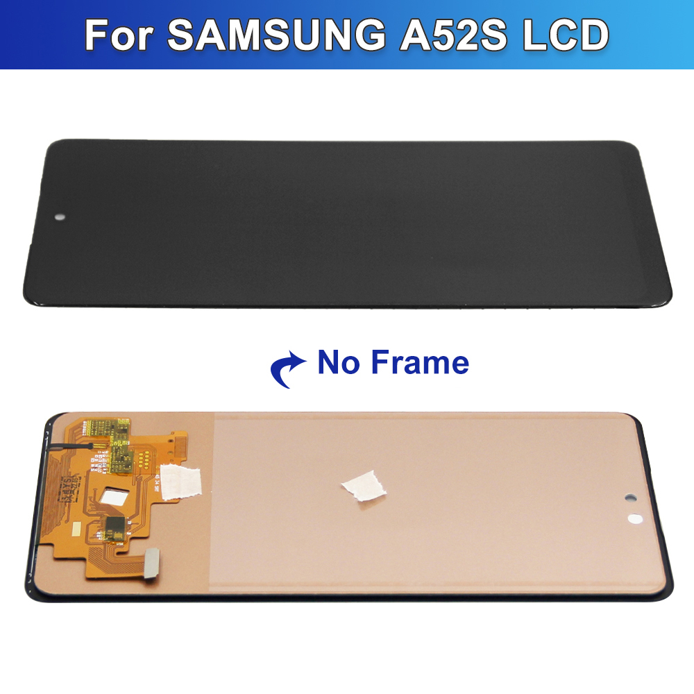 A52S LCD Haute QualitÃ© Pour Samsung Galaxy A52s 5G SM-A528B A528N LCD Ã‰cran Tactile Digitizer AssemblÃ©e Avec Cadre n° 3