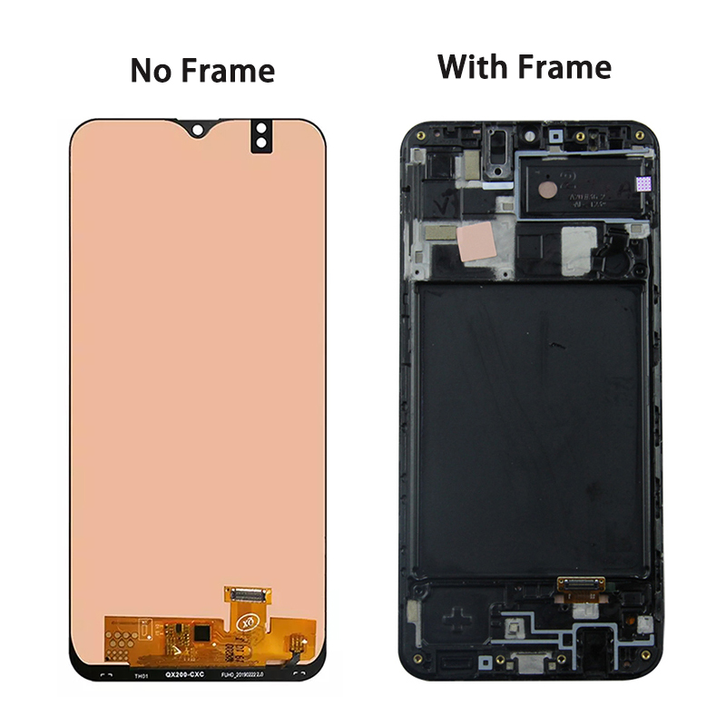 Ensemble Ã©cran tactile LCD, 6.4 pouces, pour Samsung Galaxy A20 A205 A205F A205JoyLCD, original n° 3