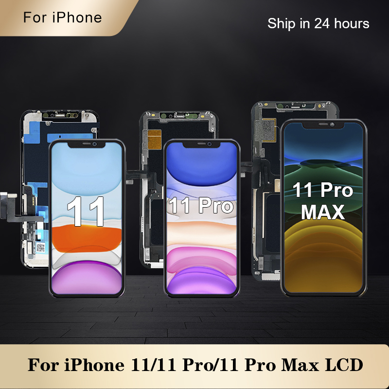 Ensemble écran tactile LCD OLED, en verre, avec outils, pour iPhone 11 11 Pro Max n° 1