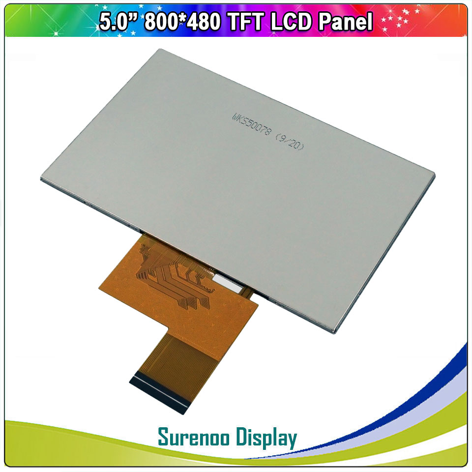 Ã‰cran Tactile IPS RVB TFT LCD de 5.0 Pouces, Moniteur RÃ©sistif IIC I2C GT911, 800x480 800480, 40P/24 _ Bit n° 6