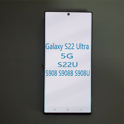 Écran tactile LCD de remplacement pour téléphone portable, Hébergements eur adapté pour Samsung Galaxy s22Ultra, s22u, s908, s908b