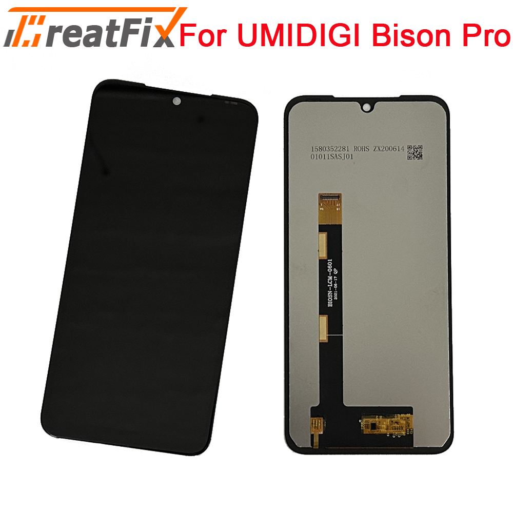 Capteur d'assemblage d'Ã©cran tactile LCD pour Umidigi Bison Pro, piÃ¨ce de capteur d'origine, testÃ© pour Uacity IGI Bison 2021, Android 11 n° 6