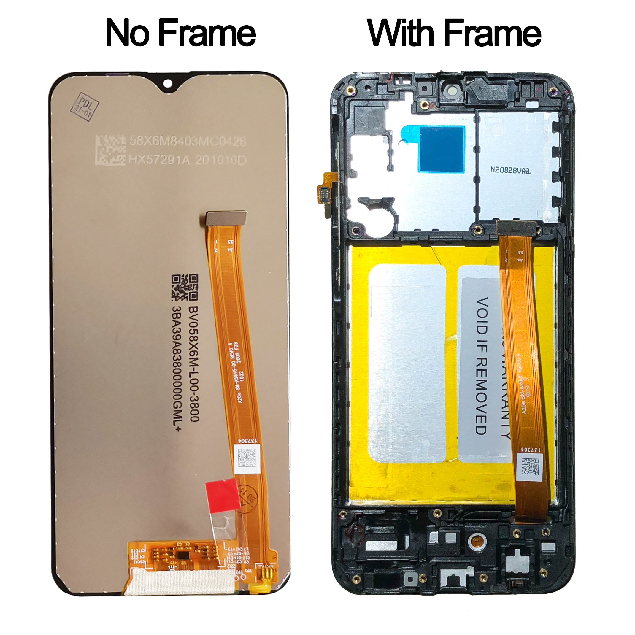 Incell â€“ ensemble Ã©cran tactile LCD avec chÃ¢ssis, 5.8 pouces, pour Samsung Galaxy A20e A202 A202F A202DS n° 2