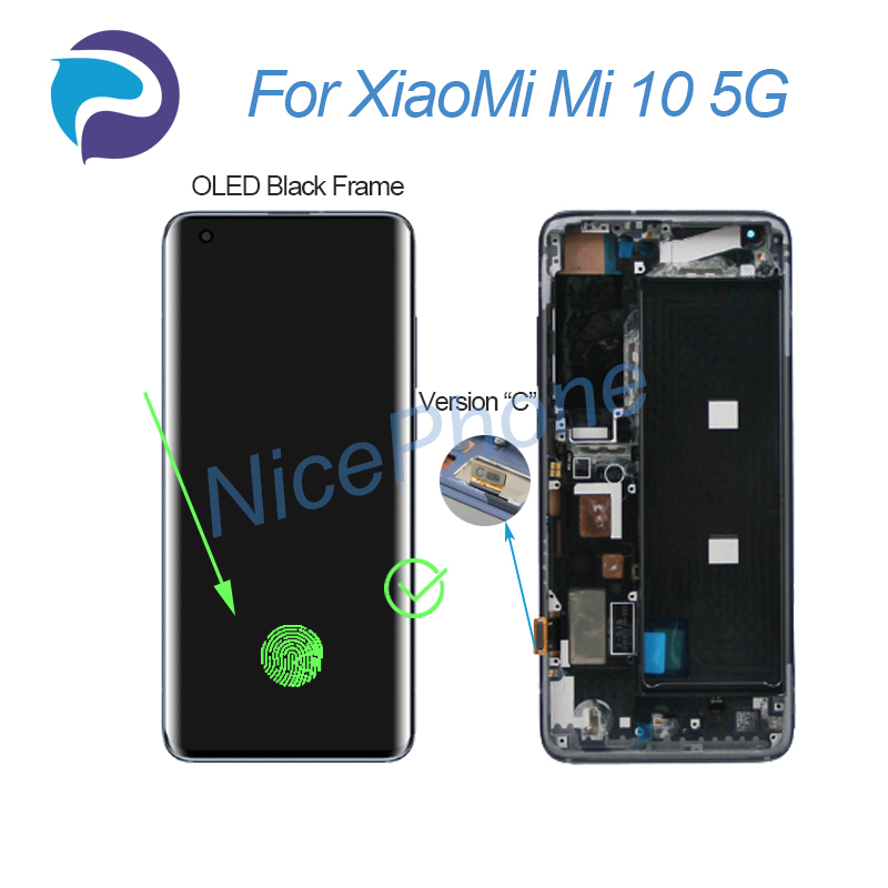 Ã‰cran tactile LCD pour Xiaomi Mi 10 5G, 2340x1080 MeurJ2G n° 4