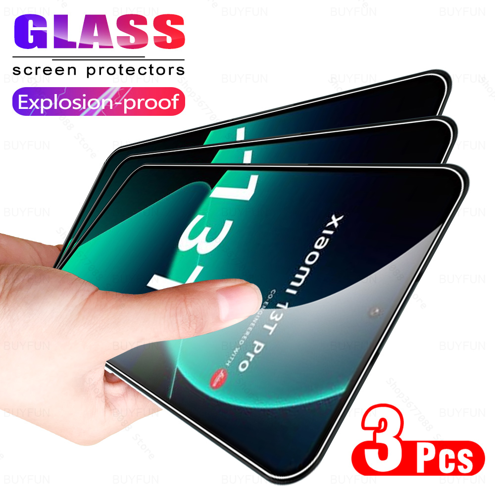 Protecteur d'Ã©cran en verre pour Xiaomi Mi 13 T Pro 5G, verre Guatemala, 3 piÃ¨ces n° 1