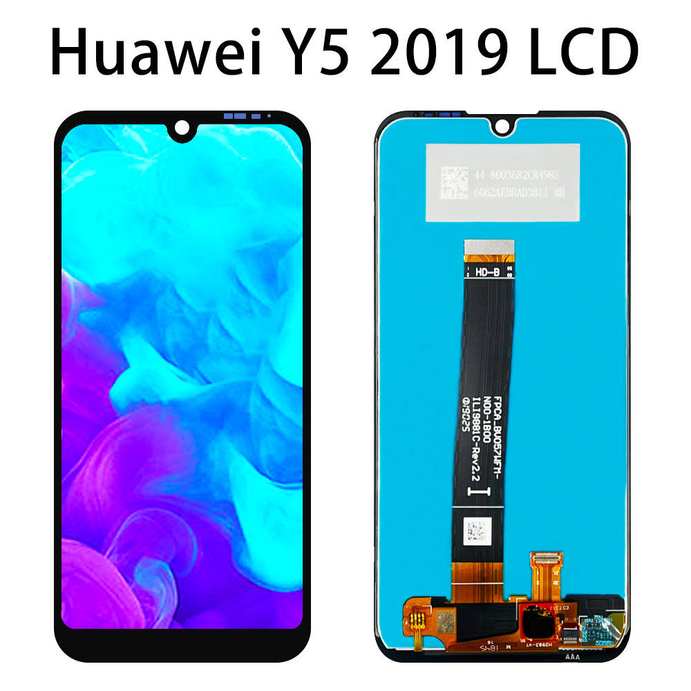 Écran LCD d'origine pour Huawei Y5 5.71 AMN-LX9 LX1 LX2 LX3, écran tactile, pièces de rechange d'assemblage de Hébergements eur avec cadre, 2019 pouces n° 2
