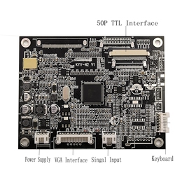 Carte de pilote de contrÃ´leur AT050TN22 V1, Ã©cran LCD, VGA, AV, 5 pouces, 640x480 small picture n° 6