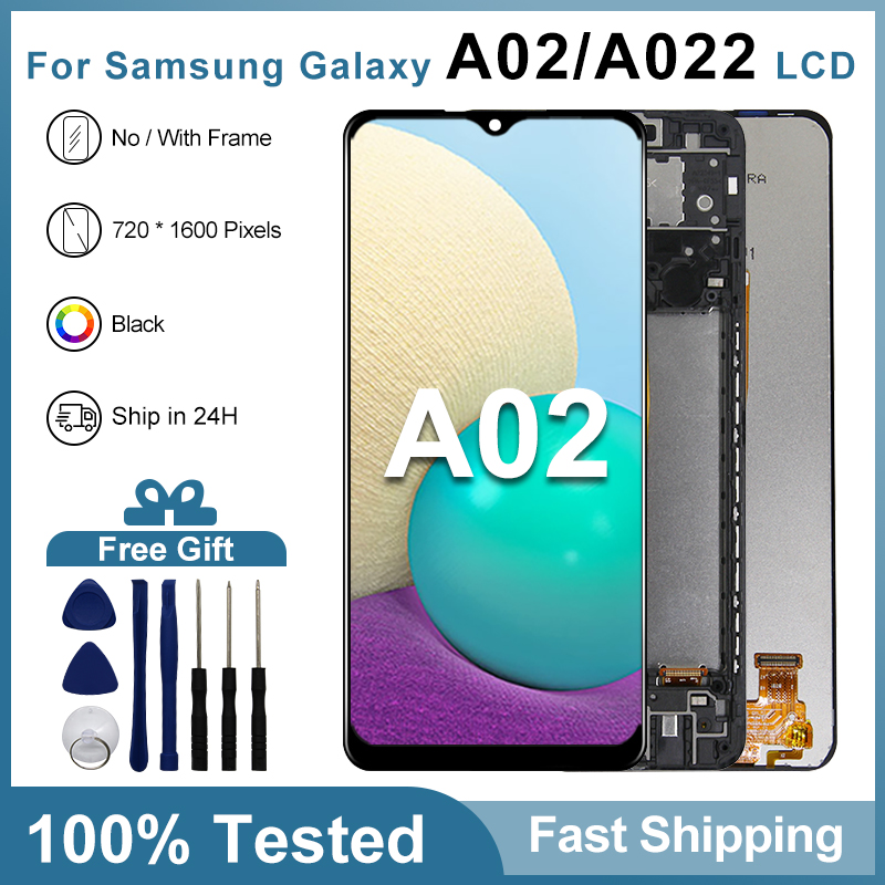 6.5 pour Samsung Galaxy A02 LCD SM-A022F SM-A022M Affichage Ã‰cran Tactile Digitizer Pour Samsung A12 LCD SM-A022G PiÃ¨ces De Rechange n° 1