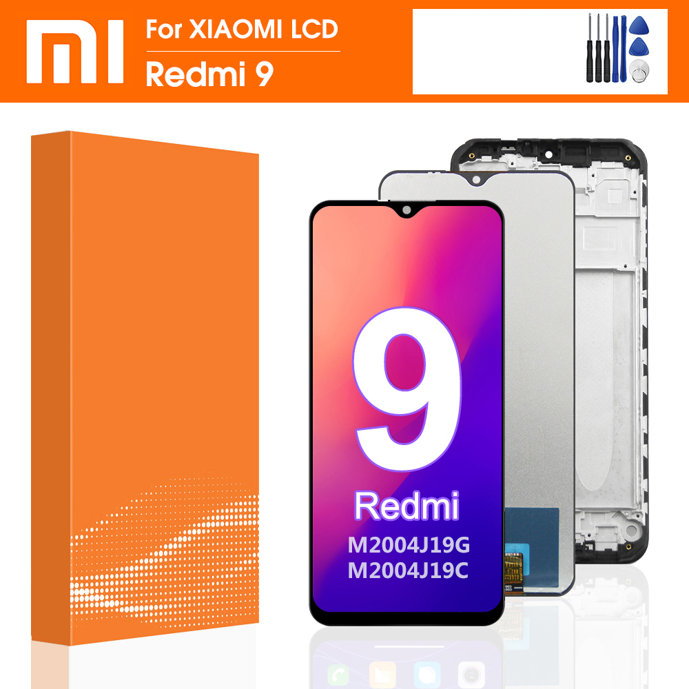 Ensemble Ã©cran tactile de remplacement, 100% pouces, pour Xiaomi Redmi 9, 6.53 Original n° 1