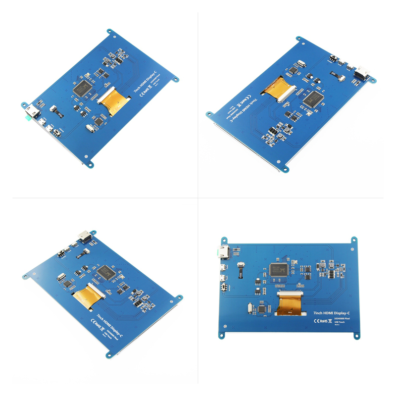 Ã‰cran Tactile TFT LCD IPS de 7 Pouces, 800x480, pour Raspberry Pi 3 B + n° 5