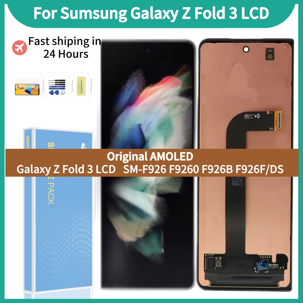 Original Ã©cran AMOLED samsung Galaxy Z pliable d3 LCD sm-f926fd F9260 F926B Ã©cran tactile numÃ©riseur panneau assemblÃ© n° 1