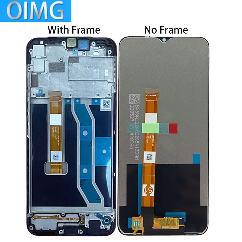 Ã‰cran LCD d'origine avec cadre pour Realme C12, piÃ¨ces de rechange de HÃ©bergements eur d'Ã©cran tactile, RMX2189 n° 2