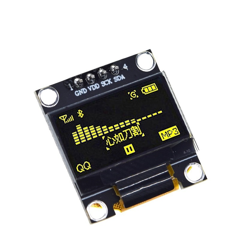 Carte d'Ã©cran LCD pour Ardu37, technologie d'affichage OLED blanche sÃ©rie IIC, originale, 0.96 pouces, X64, I2C, SSD1306, 12864 n° 2