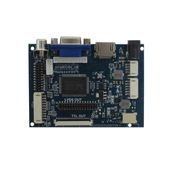 Moniteur Ã  Ã©cran LCD de 7 pouces, carte de commande de pilote 2AV Compatible HDMI VGA pour Raspberry Pi Banana/Orange Pi Mini ordinateur small picture n° 4